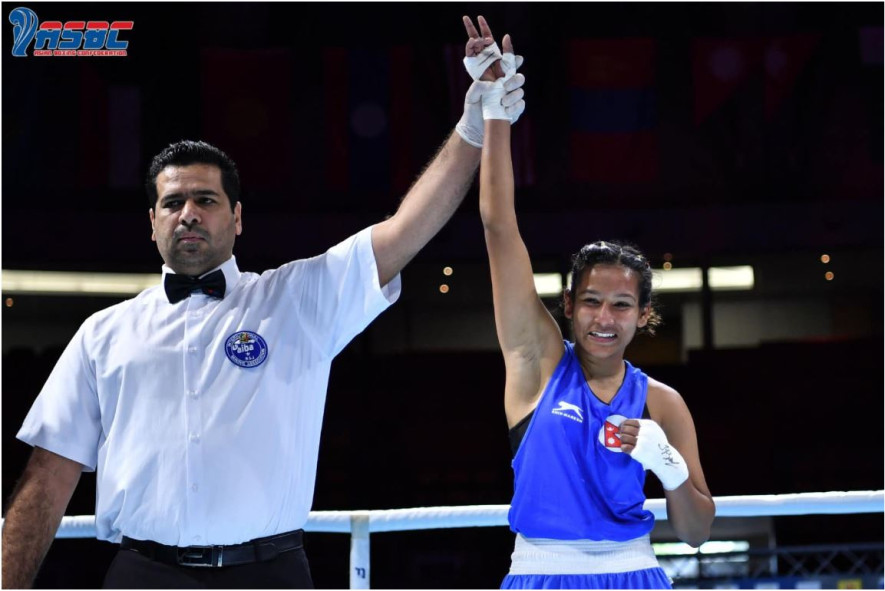 यू–२२ बक्सिङ च्याम्पियनसिपको फाइनलमा सुष्मा